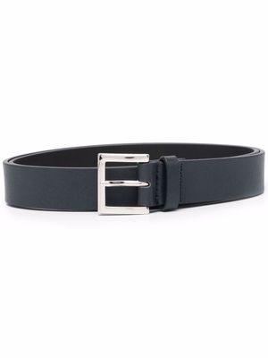 Orciani ceinture en cuir à taille ajustable - Bleu