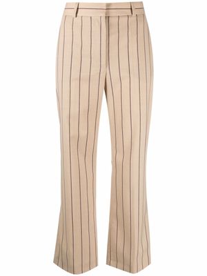 JOSEPH pantalon de tailleur Talia à rayures - Tons neutres