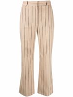 JOSEPH pantalon de tailleur Talia à rayures - Tons neutres