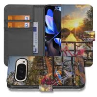 Amsterdamse Grachten Design Book Case Hoesje voor Google Pixel 10 Pro XL Telefoon Stijlvol Protectie