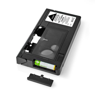 Nedis VCON110BK reserveonderdeel voor AV-apparatuur Compacte videocassette-adapter