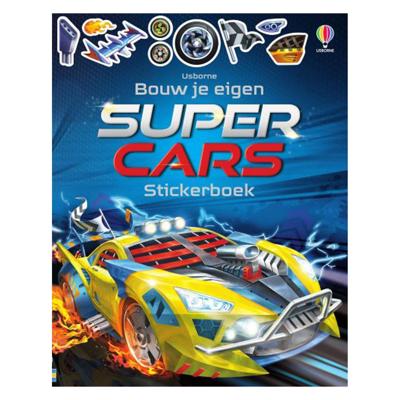 WPG Uitgevers Bouw je eigen super cars stickerboek