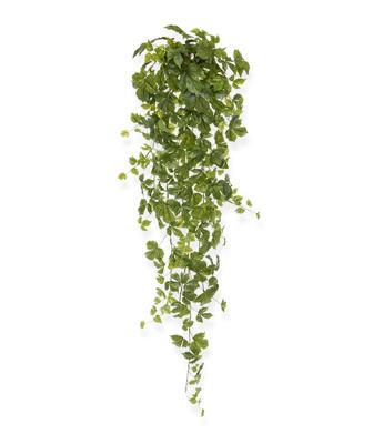 Maple kunst hangplant 130cm - groen