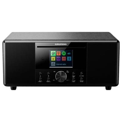 Grundig DTR 7000 Internetradio met CD-speler DAB+, DAB, Internet CD, DAB+, Internetradio, MP3, USB, Bluetooth, AUX, WiFi Zwart
