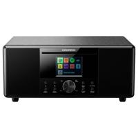 Grundig DTR 7000 Internetradio met CD-speler DAB+, DAB, Internet CD, DAB+, Internetradio, MP3, USB, Bluetooth, AUX, WiFi Zwart Grundig DTR 7000 Internetradio met CD-speler DAB+, DAB, Internet CD, DAB+, Internetradio, MP3, USB, Bluetooth, AUX, WiFi Zwart