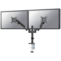Neomounts DS70-750BL2 Monitor-tafelbeugel 2-voudig 43,2 cm (17) - 68,6 cm (27) Zwart Kantelbaar en zwenkbaar, In hoogte verstelbaar, Roteerbaar - thumbnail