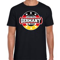 Have fear Germany is here / Duitsland supporter t-shirt zwart voor heren