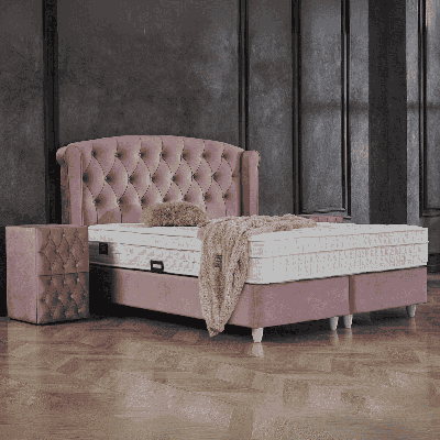 Boxspring Met Opbergruimte Aurora 180x200 Cm Met Opbergruimte Dreamhouse - Dekbed-Discounter.nl
