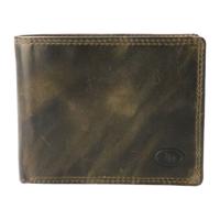 Leather Design Billfold RFID Hunter Groen