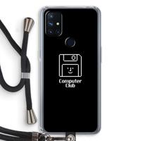 Hello: OnePlus Nord N10 5G Transparant Hoesje met koord - thumbnail
