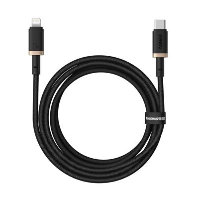 Baseus Dura USB-C - iP - USB-C-naar-Lightning-kabel (7-pins) 20 W, 2 m (zwart, goud)