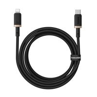 Baseus Dura USB-C - iP - USB-C-naar-Lightning-kabel (7-pins) 20 W, 2 m (zwart, goud)