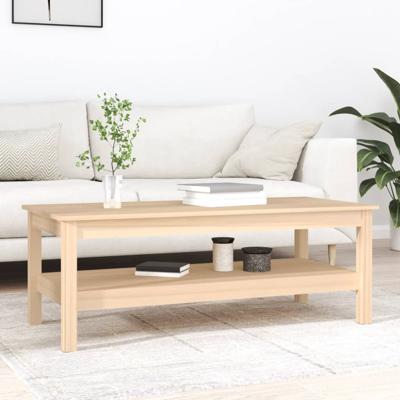 Salontafel 110x50x40 cm massief grenenhout