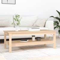 Salontafel 110x50x40 cm massief grenenhout