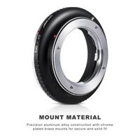 K&F Concept lensadapter Contax Yashica naar Fujifilm GFX medium format camera