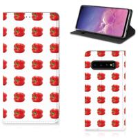 Samsung Galaxy S10 | Flip Style Cover | Paprika Red