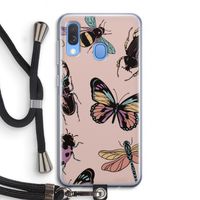 Tiny Bugs: Samsung Galaxy A40 Transparant Hoesje met koord