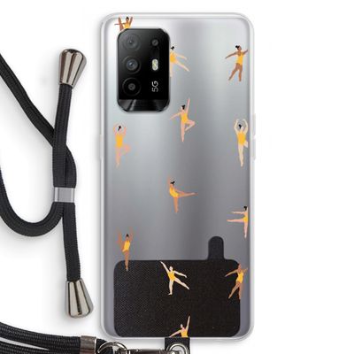 Dans #2: Oppo A95 5G Transparant Hoesje met koord