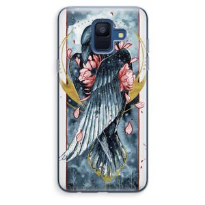 Golden Raven: Samsung Galaxy A6 (2018) Transparant Hoesje