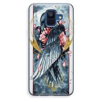 Golden Raven: Samsung Galaxy A6 (2018) Transparant Hoesje