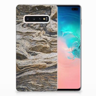 Samsung Galaxy S10 Plus | TPU | Siliconen hoesje | Steen
