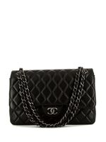 CHANEL Pre-Owned sac porté épaule Jumbo Timeless - Noir - thumbnail