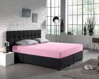 Dreamhouse Dubbel Jersey 220 gr. Hoeslaken Roze 140 x 200/220