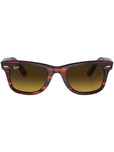 Ray-Ban lunettes de soleil carrées Original Wayfarer - Rouge