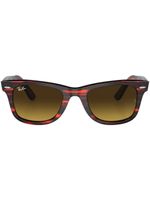 Ray-Ban lunettes de soleil carrées Original Wayfarer - Rouge