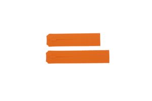 Horlogeband Tissot Z253-353 / T610014615 Rubber Oranje 20.1mm