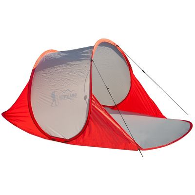Viking Choice  Strandtent - schermtent 190x120x86cm - rood - Royokamp