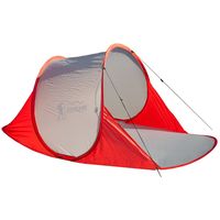 Viking Choice  Strandtent - schermtent 190x120x86cm - rood - Royokamp - thumbnail