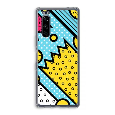Pop Art #1: Sony Xperia 5 Transparant Hoesje