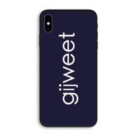 Gijweet: iPhone XS Max Biologisch afbreekbaar hoesje