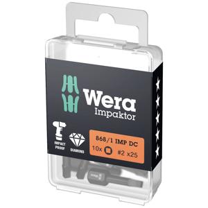 Wera Vierkant-bit 2 D 6.3 10 stuk(s)