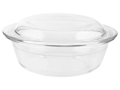 SILVERCREST Glazen ovenschaal met deksel (Rond)