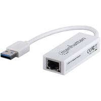 Manhattan Gigabit Ethernet Adapter Netwerkadapter 1 GBit/s USB 3.2 Gen 1 (USB 3.0)