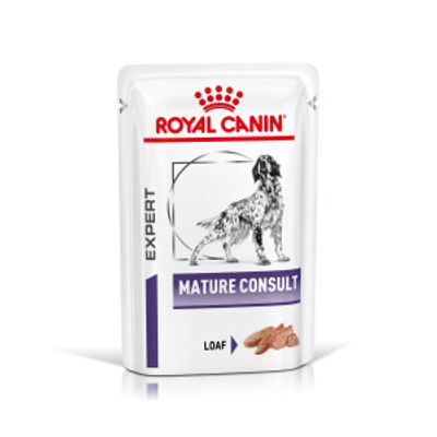 Royal Canin Expert Mature Consult natvoer hond (paté) 4 trays (48 x 85 g)