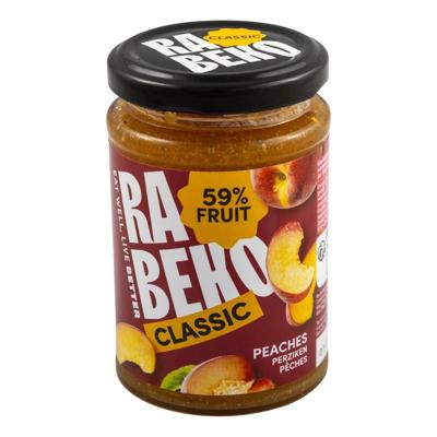 Rabeko perziken jam classic 230 gram