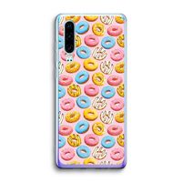 Pink donuts: Huawei P30 Transparant Hoesje