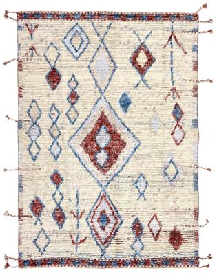 MOMO Rugs - Vloerkleed Tribe Ivory Red -