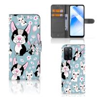 OPPO A16/A16s/A54s | Telefoonhoesje | Met pasjeshouder | Hondjes