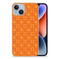Apple iPhone 14 | TPU bumper | Batik Oranje
