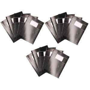 A4 ruitjes schriften pakket - 10 mm - 15x stuks - zwart