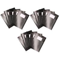A4 ruitjes schriften pakket - 10 mm - 15x stuks - zwart