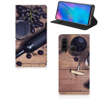 Huawei P30 Lite New Edition | Flip Style Cover | Wijn
