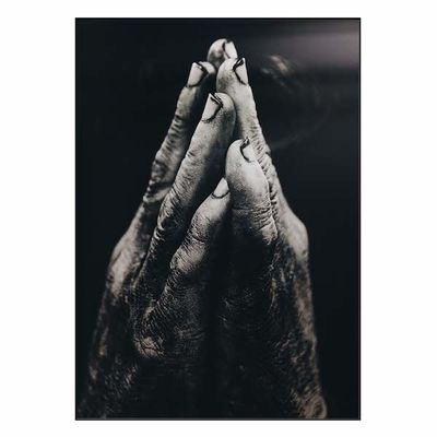 Acoustic Art Pray 120x180 Zwart