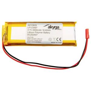 Akyga LP123497 Accupack Batterijgrootte: Speciaal LiPo 3.7 V 4500 mAh