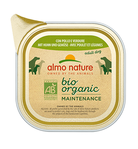 Almo Nature Dailymenu bio pate hond Kip en groenten 100gr