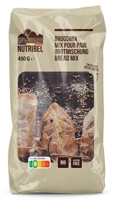 Nutribel Broodmix vezelrijk glutenvrij bio